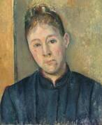 Portrait de madame Cézanne (Paul Cézanne) - Muzeo.com