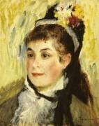 Portrait de Madame Edmond Renoir (Auguste Renoir) - Muzeo.com