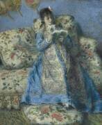 Portrait de Madame Monet (Auguste Renoir) - Muzeo.com