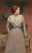 Portrait de Madame Renoux (Jules Ernest Renoux) - Muzeo.com