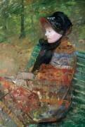 Portrait de Mademoiselle C. Lydia Cassatt (Mary Cassatt) - Muzeo.com