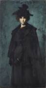Portrait de Mademoiselle Laura Leroux (Jean-Jacques Henner) - Muzeo.com