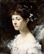 Portrait de Mary Turner Austin (John Singer Sargent) - Muzeo.com