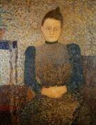 Portrait de Mlle Vuillard (Edouard Vuillard) - Muzeo.com