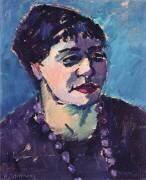 Portrait de Mme Epstein (Alexej von Jawlensky) - Muzeo.com