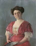 Portrait de Mme Haasen (Félix Vallotton) - Muzeo.com