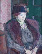 Portrait de Mme Victor Sly (Harold Gilman) - Muzeo.com