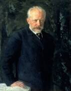 Portrait de Piotr Ilitch Tchaïkovski (Nikolaï Kouznetsov) - Muzeo.com