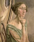 Portrait d'Edith Sitwell (1887-1964) (Roger Fry) - Muzeo.com