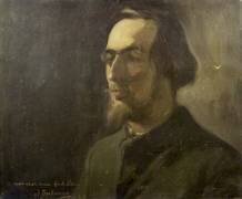 Portrait d'Erik Satie (Ignacio Zuloaga y Zabaleta) - Muzeo.com