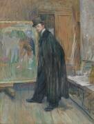Portrait d'Henri Nocq (Henri de Toulouse-Lautrec) - Muzeo.com