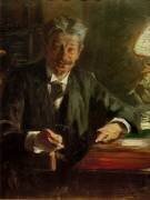 Portrait du critique et écrivain Georg Brandes (Peder Severin Kröyer) - Muzeo.com