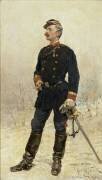 Portrait du vicomte René Regnault de Savigny de Moncorps (1837-1914) (Alphonse de Neuville) - Muzeo.com