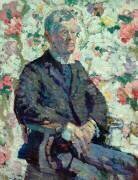 Portrait d'un homme (Harold Gilman) - Muzeo.com