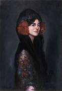 Portrait d'une dame élégante (Ignacio Zuloaga y Zabaleta) - Muzeo.com