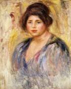 Portrait d'une femme (Auguste Renoir) - Muzeo.com