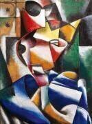 Portrait d'une femme (Lioubov Popova) - Muzeo.com