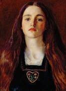 Portrait d'une Fille : Sophie Gray, Belle-Soeur de Millais (John Everett Millais) - Muzeo.com