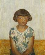 Portrait d'une jeune fille (Pierre Bonnard) - Muzeo.com