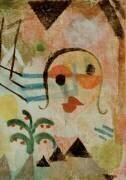 Portrait d'une rousse (Paul Klee) - Muzeo.com