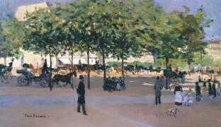 Promenade le dimanche après-midi (Jean Béraud) - Muzeo.com