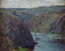 Ravin de la Creuse au déclin du jour (Claude Monet) - Muzeo.com