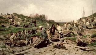 Réparer le chemin de fer (Constantine Savitski) - Muzeo.com