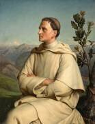 Révérend Père Henri Lacordaire (1802-1861), dominicain et prédicateur (Louis Janmot) - Muzeo.com