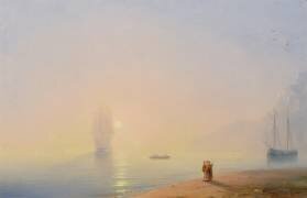 Regardant la mer Noire (Ivan Aivazovsky) - Muzeo.com