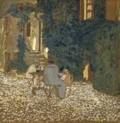 Repas dans un jardin (Edouard Vuillard) - Muzeo.com