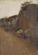 Rochers de Vallières, près de Royan (Odilon Redon) - Muzeo.com