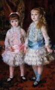 Rose et Bleue, Les Demoiselles Cahen d'Anvers (Auguste Renoir) - Muzeo.com