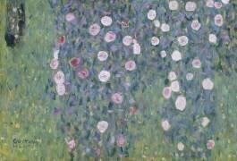 Roses under the Trees, detail (Gustav Klimt) - Muzeo.com