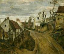 Route de village, Auvers (Paul Cézanne) - Muzeo.com