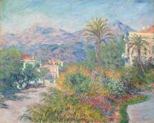 Route romaine à Bordighera (Claude Monet) - Muzeo.com