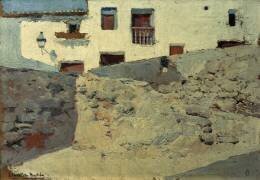 Rue Buñol (Joaquin Sorolla y Bastida) - Muzeo.com