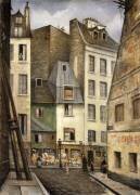 Rue Saint  Julien le Pauvre (Christopher Nevinson) - Muzeo.com