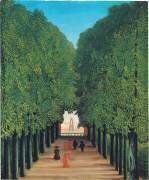 Ruelle dans le Parc de Saint-Cloud (Henri Rousseau) - Muzeo.com