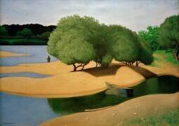 Sables en bord de Loire (Félix Vallotton) - Muzeo.com
