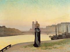 Sainte Geneviève (Edmond Aman-Jean) - Muzeo.com