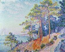 Saint-Tropez, le Chemin des Clients (Paul Signac) - Muzeo.com