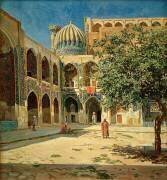 Samarkand, Shir-Dor-Moschee (Lev Boure) - Muzeo.com