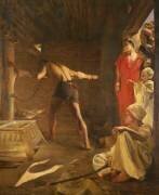 Samson tourne la meule du Philistin (Paul Alexander Alfred Leroy) - Muzeo.com