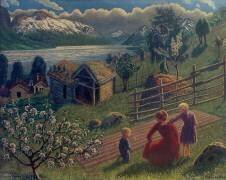 Sandalstrand (Nikolai Astrup) - Muzeo.com