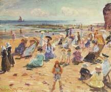Scène de plage (William Samuel Horton) - Muzeo.com