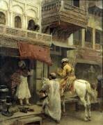 Scène de rue en Inde (Edwin Lord Weeks) - Muzeo.com