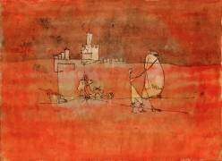 Scène de ville arabe (Paul Klee) - Muzeo.com
