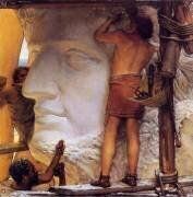 Sculpteurs Romains (Lawrence Alma-Tadema) - Muzeo.com