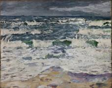 Paysage marin (Max Beckmann) - Muzeo.com