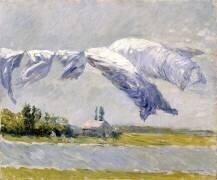 Séchage du linge (Gustave Caillebotte) - Muzeo.com